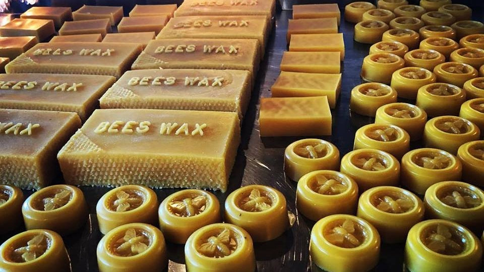 Candles and bees wax