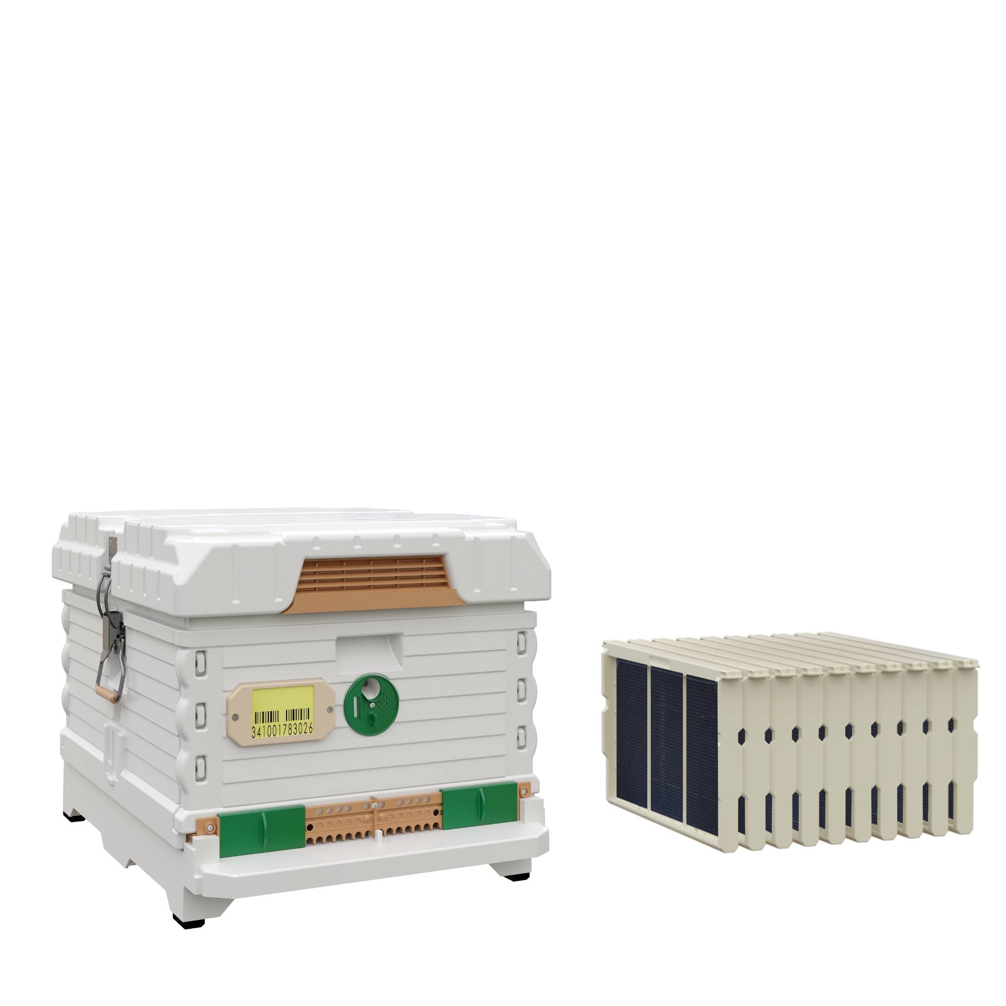 Apimaye Ergo PLUS White Single Brood Box Beehive Set (qualifies for free shipping)