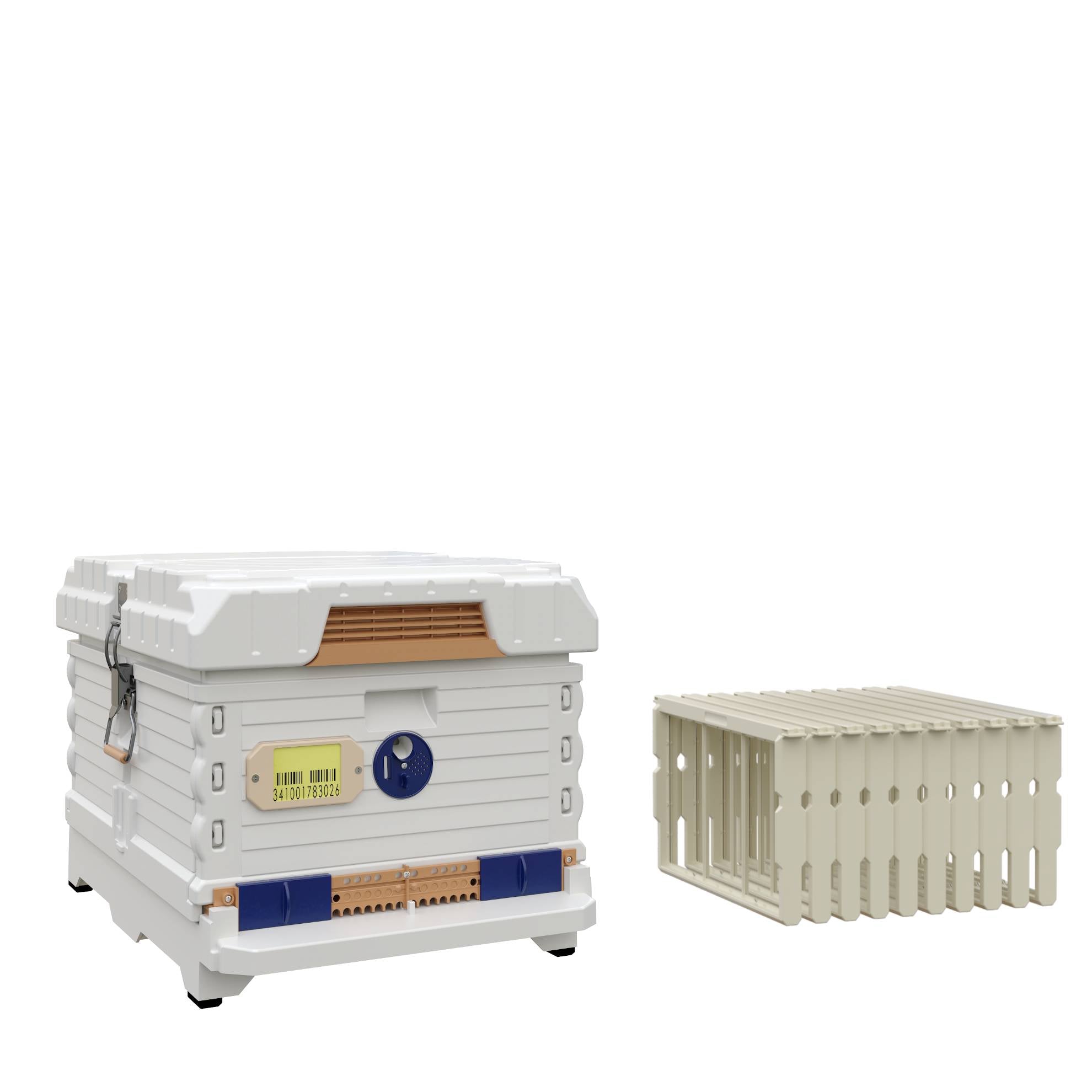 Apimaye Ergo PLUS White Single Brood Box Beehive Set (qualifies for free shipping)
