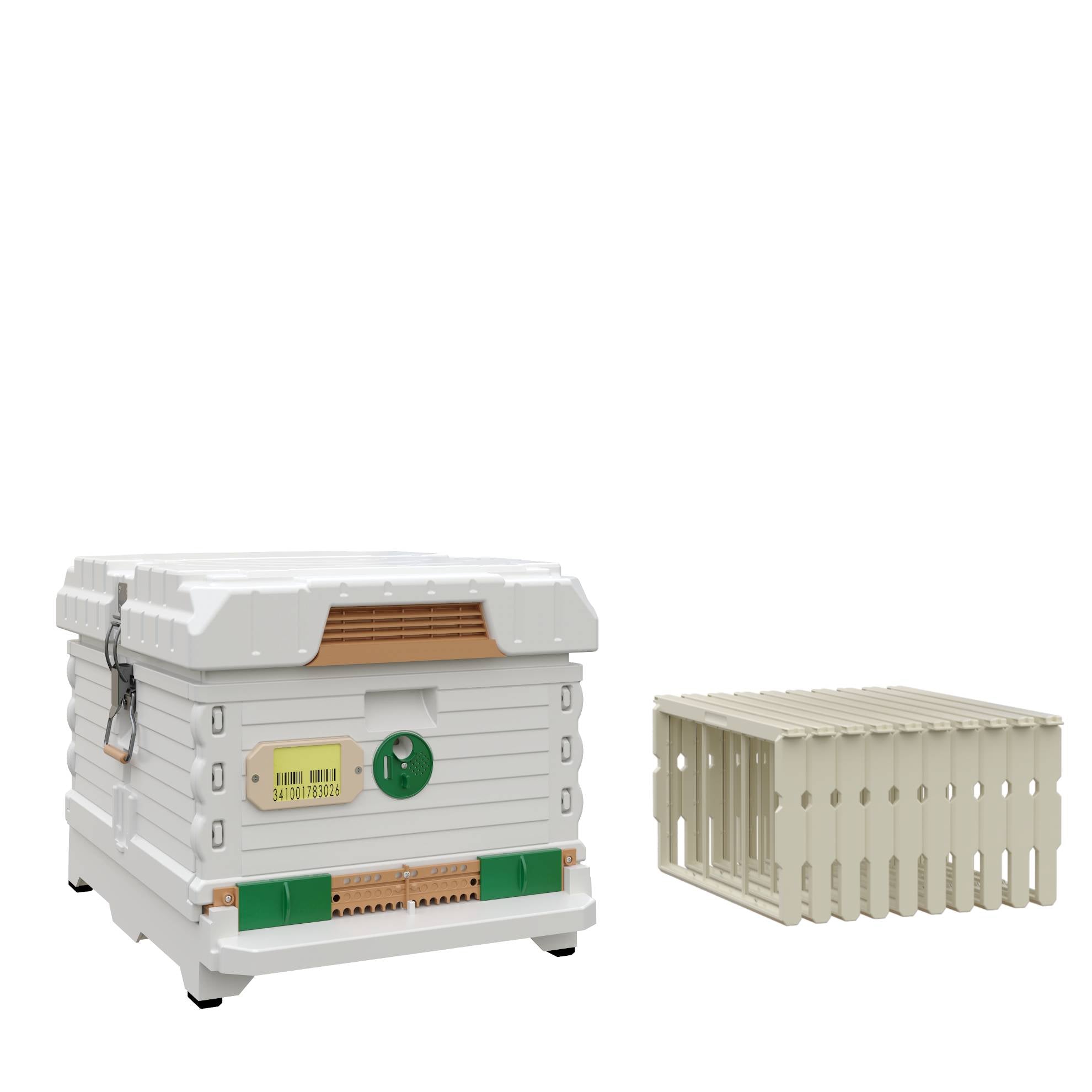Apimaye Ergo PLUS White Single Brood Box Beehive Set (qualifies for free shipping)