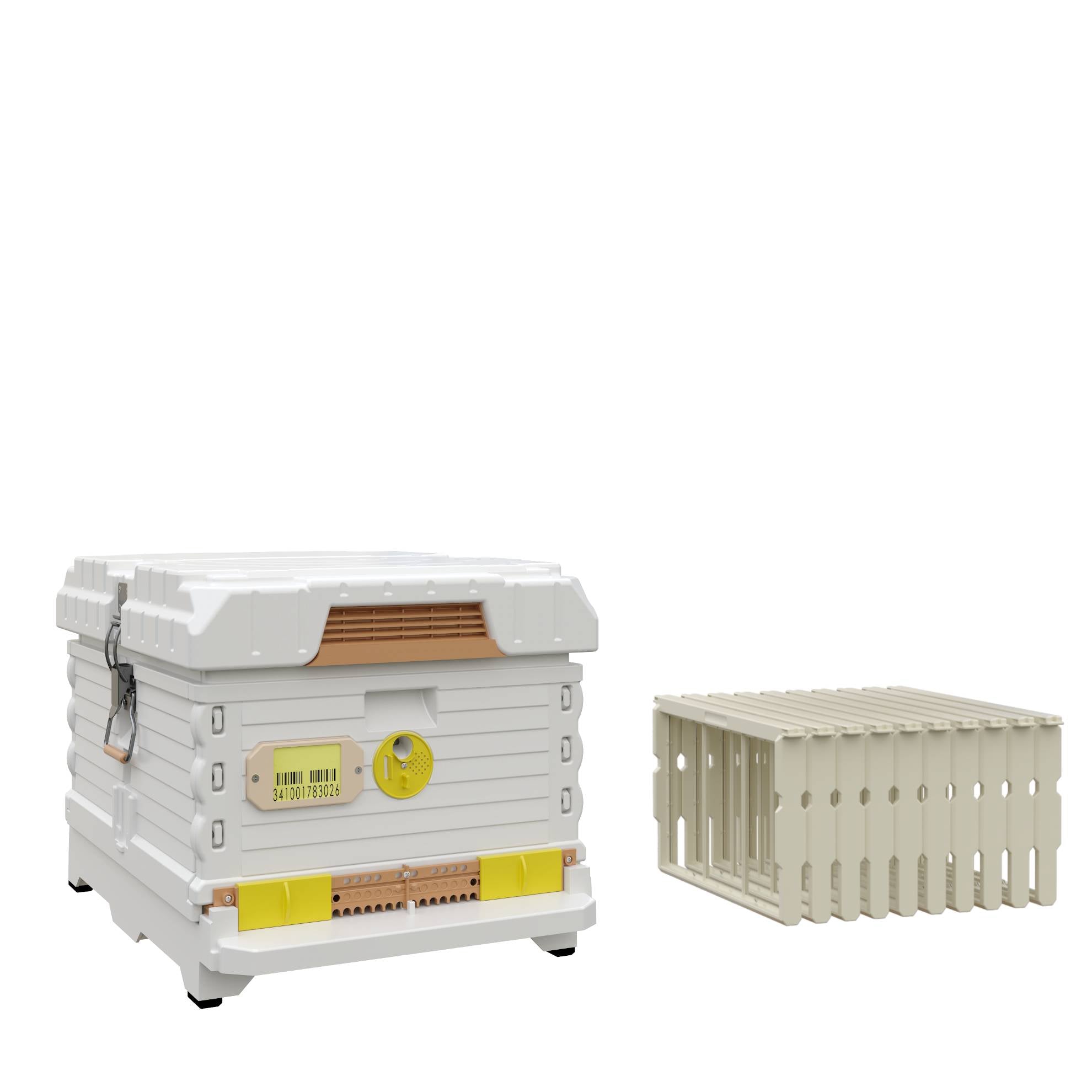 Apimaye Ergo PLUS White Single Brood Box Beehive Set (qualifies for free shipping)