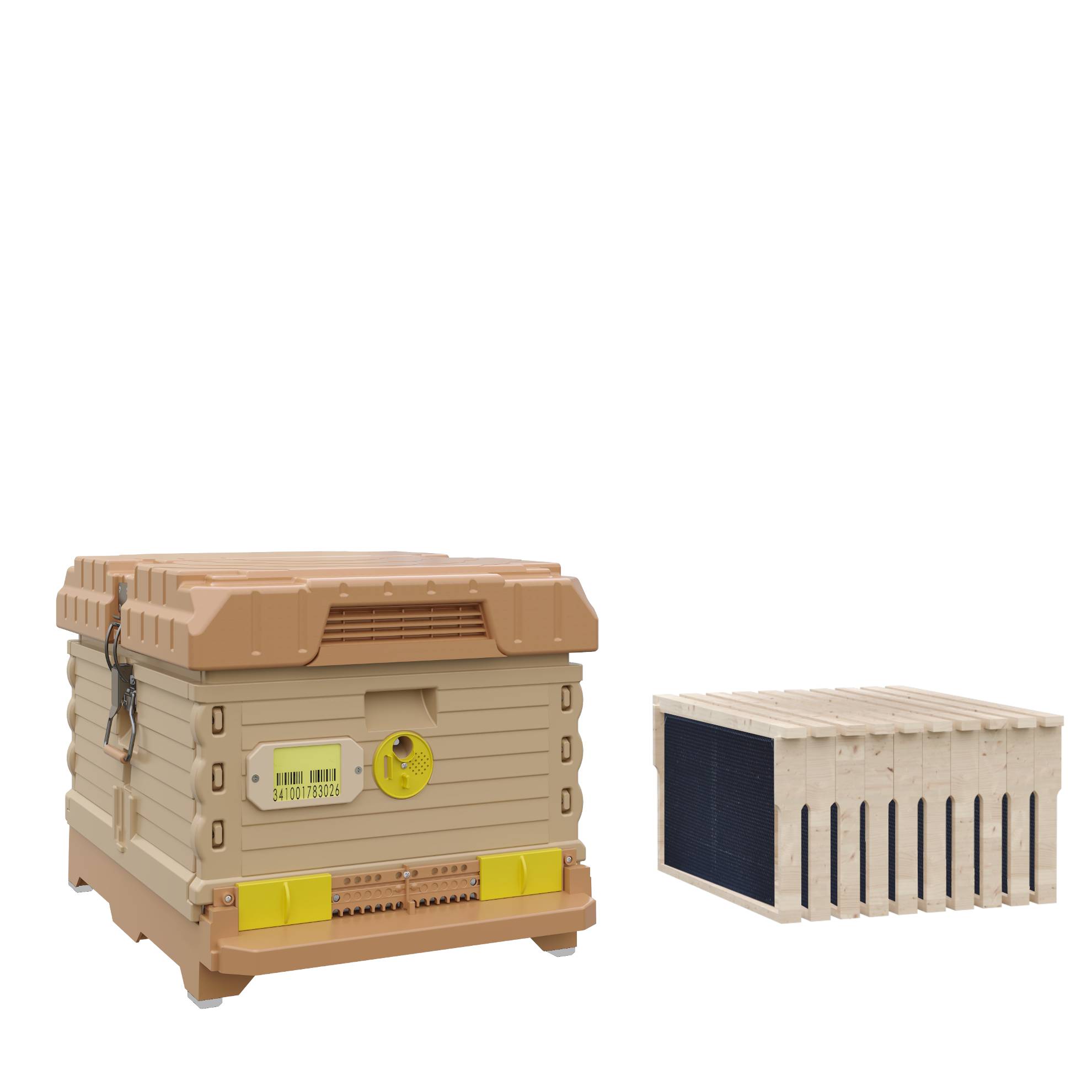 Apimaye Ergo PLUS Single Brood Box Beehive Set (qualifies for free shipping)