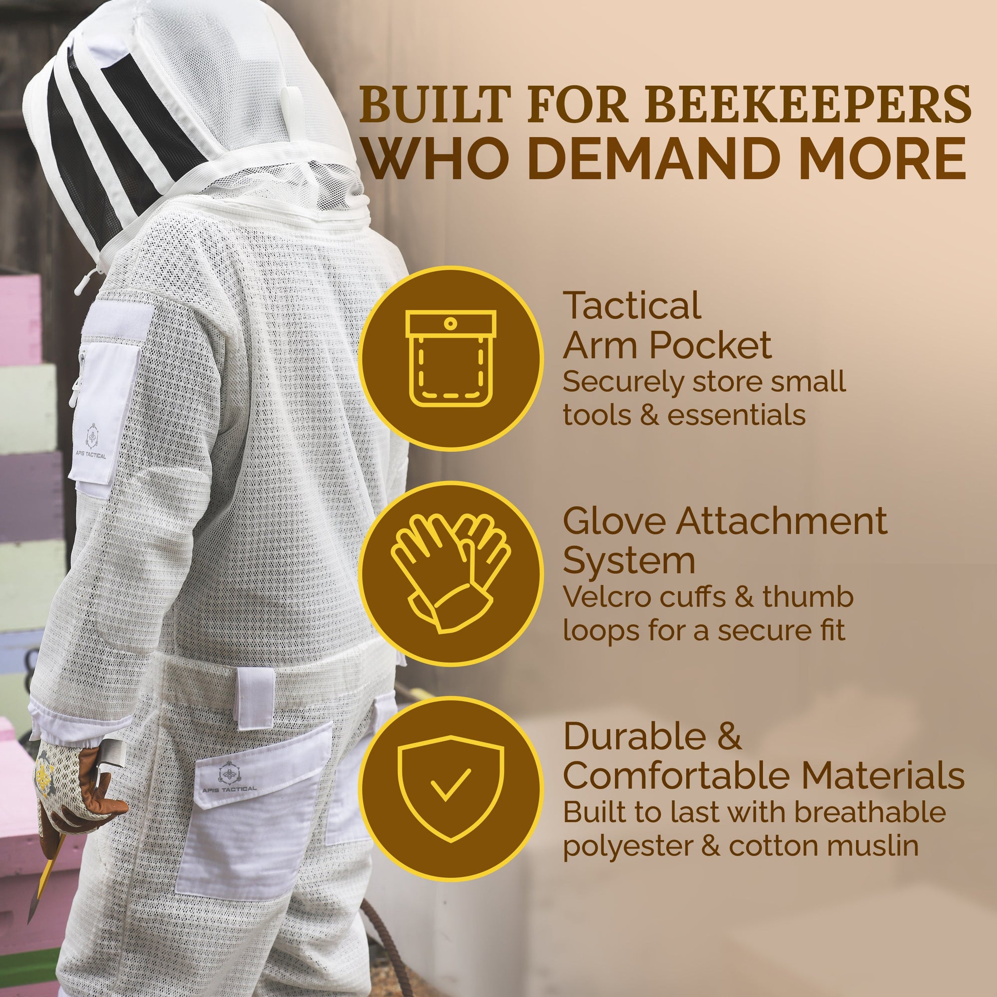 Apis Tactical PRO Full-Length Beekeeping Suit (ships from warehouse)