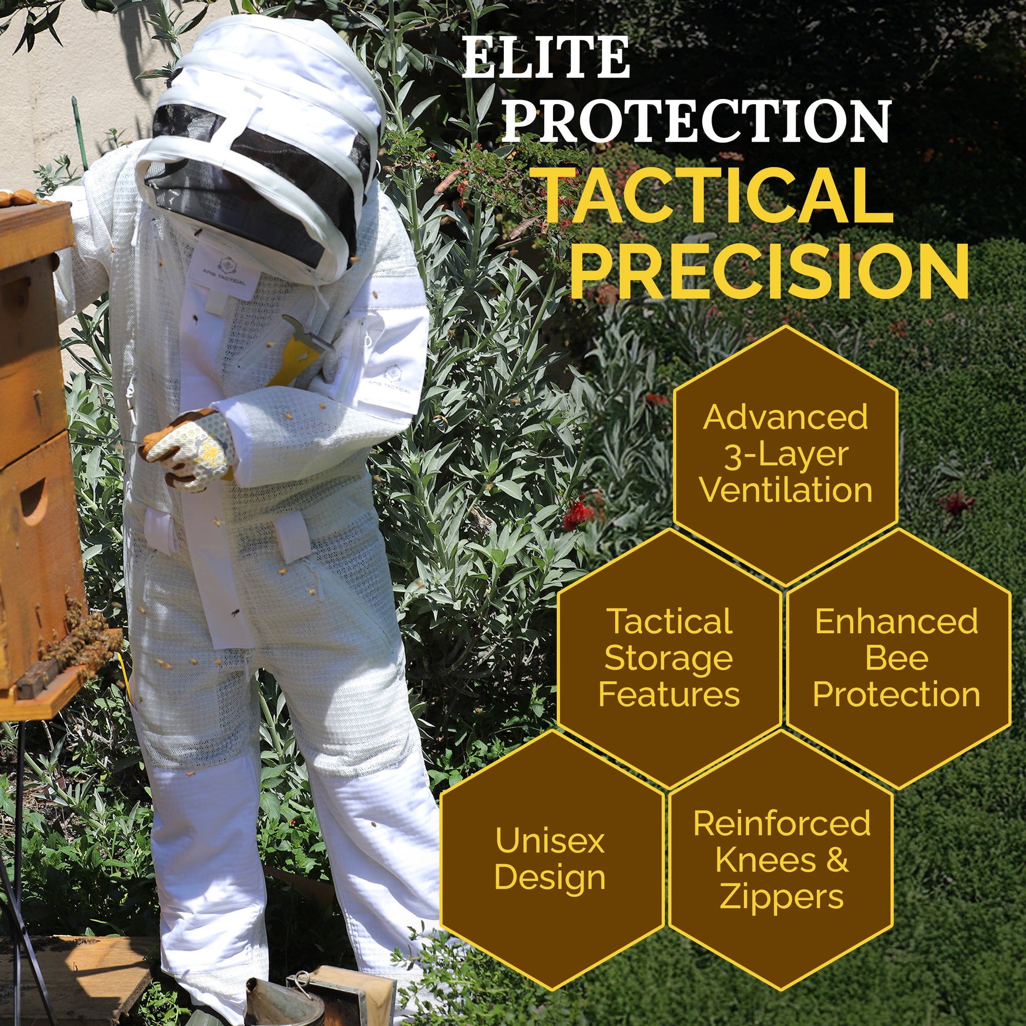 Apis Tactical PRO Full-Length Beekeeping Suit (ships from warehouse)