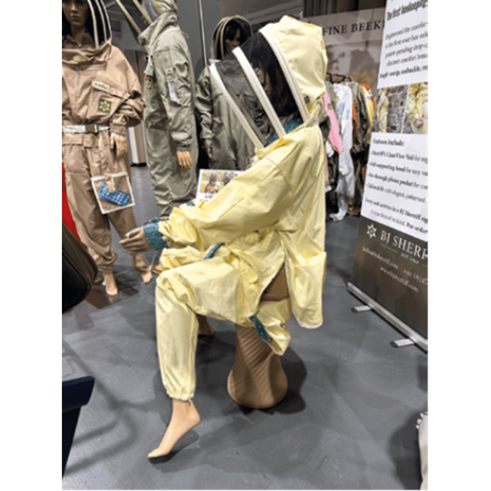 BJ Sherriff PollenMaid Bee Suit (designed for women)