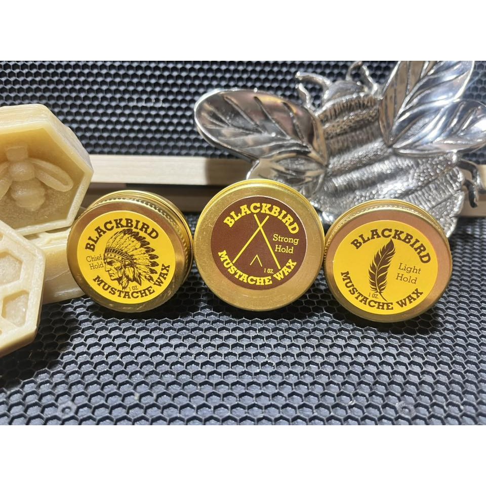 Blackbird Mustache Wax