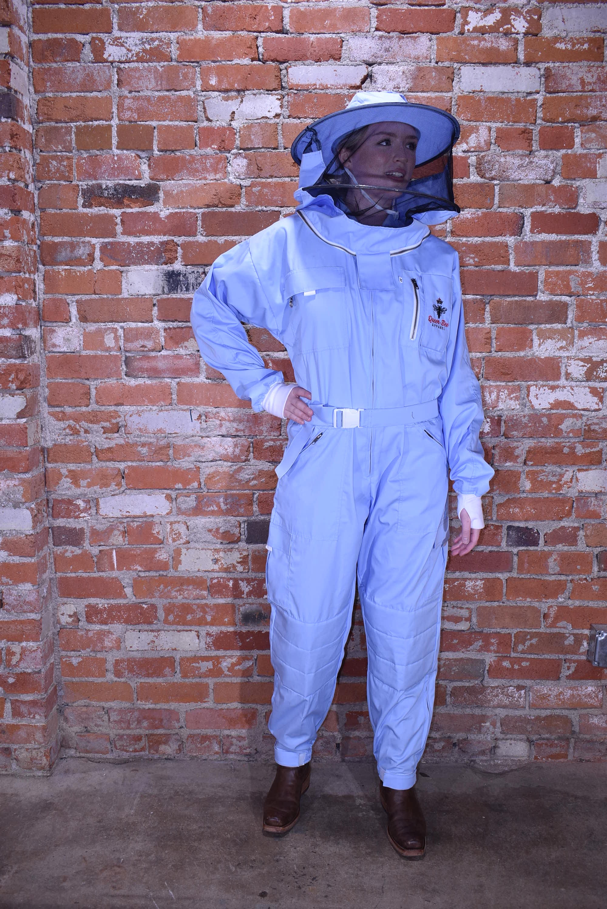 Womens Poly Cotton Suit: Queen Bee Apparel™ Iris Collection