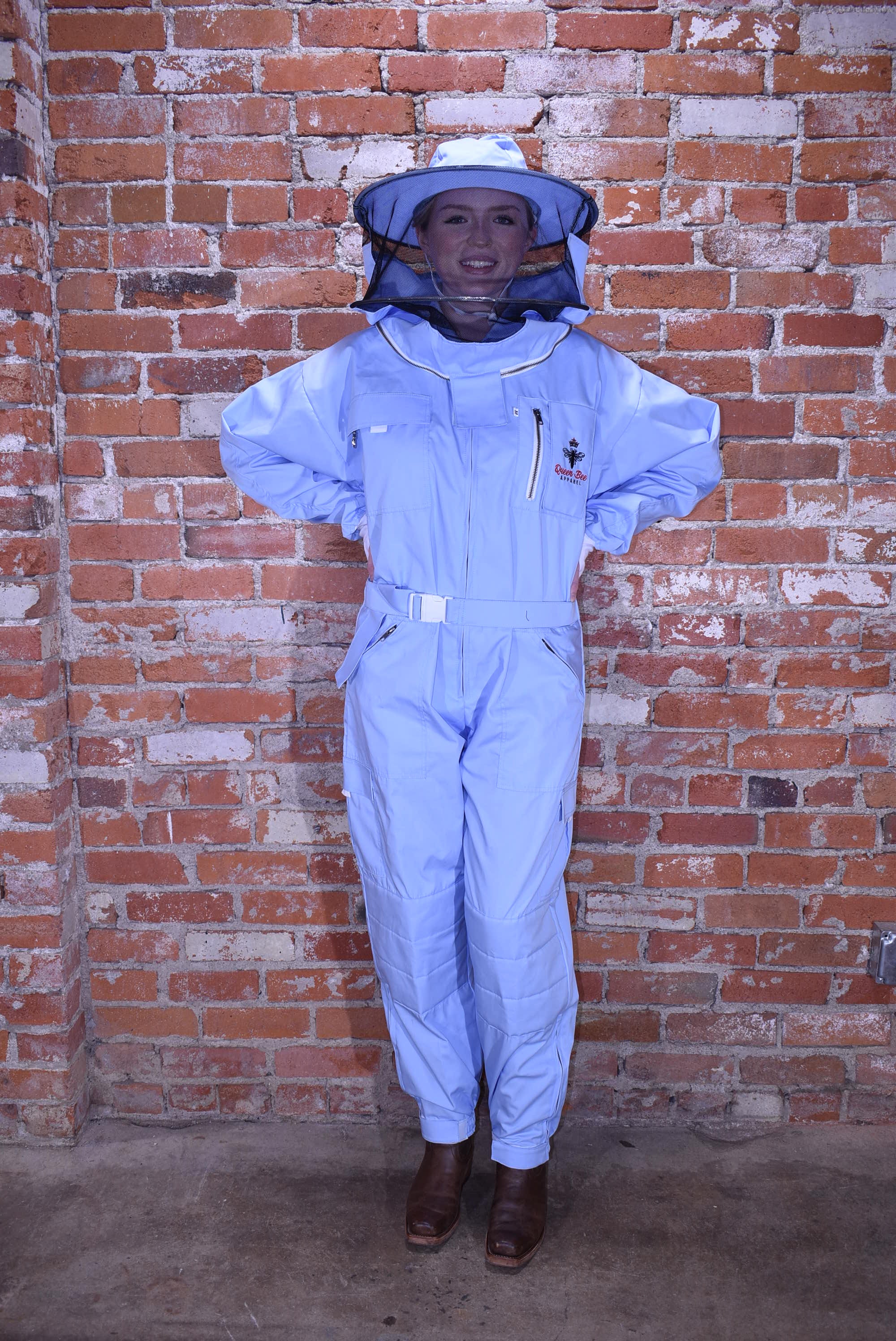 Womens Poly Cotton Suit: Queen Bee Apparel™ Iris Collection