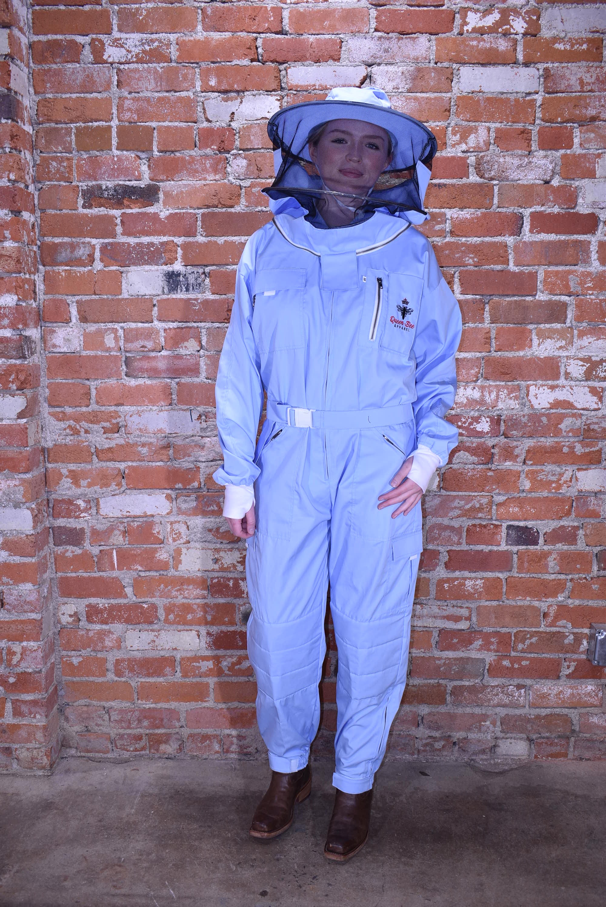 Womens Poly Cotton Suit: Queen Bee Apparel™ Iris Collection