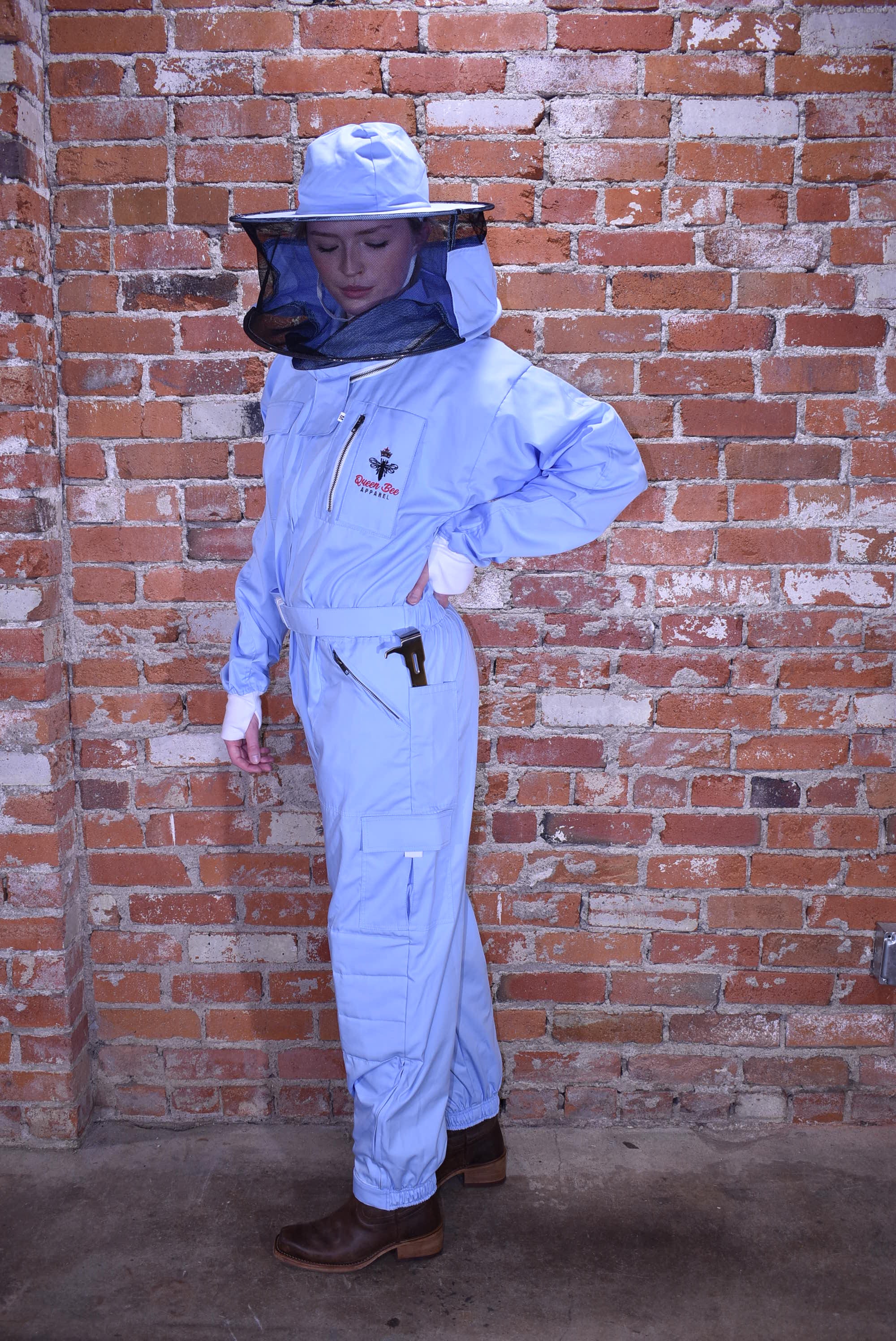 Womens Poly Cotton Suit: Queen Bee Apparel™ Iris Collection