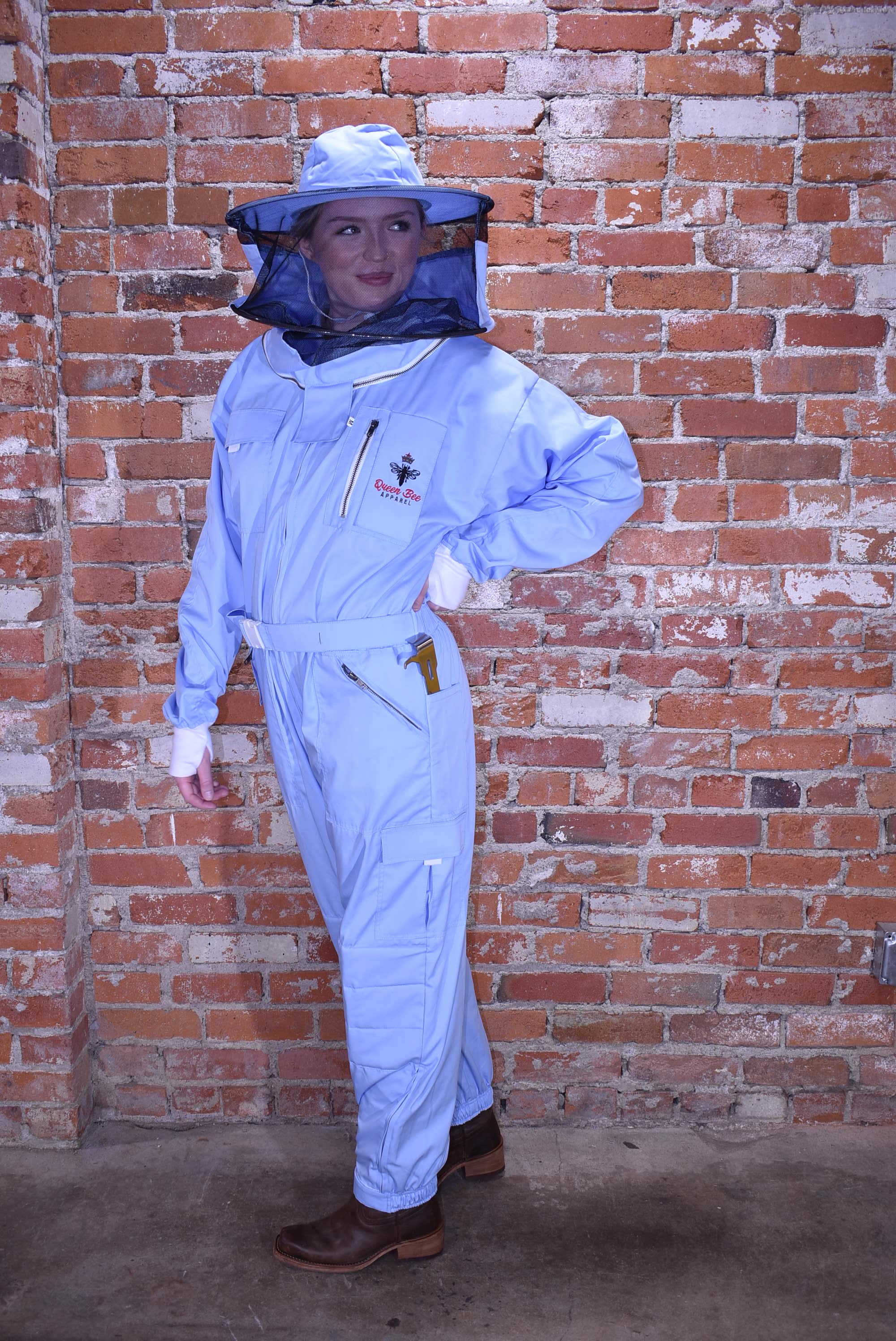 Womens Poly Cotton Suit: Queen Bee Apparel™ Iris Collection