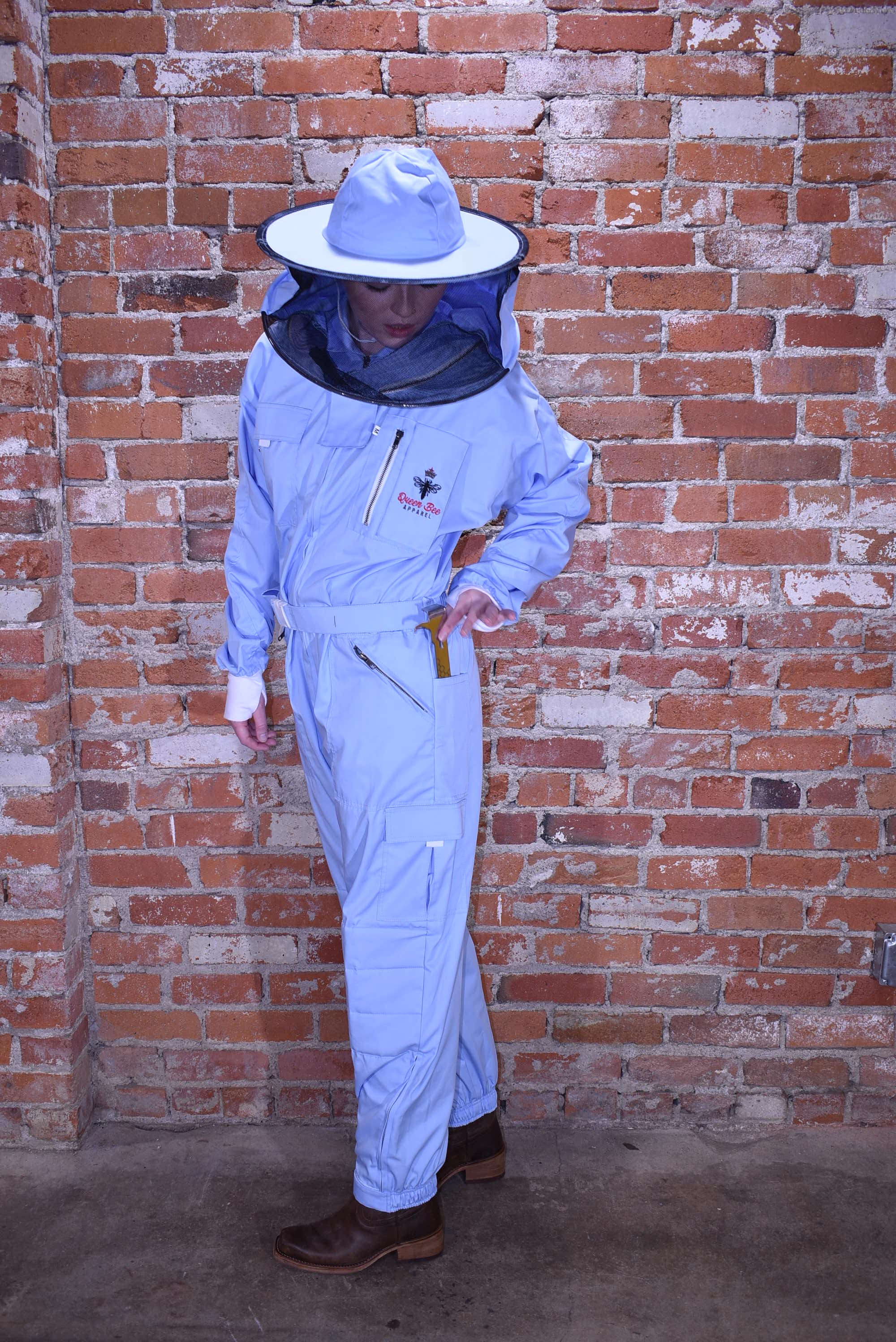 Womens Poly Cotton Suit: Queen Bee Apparel™ Iris Collection