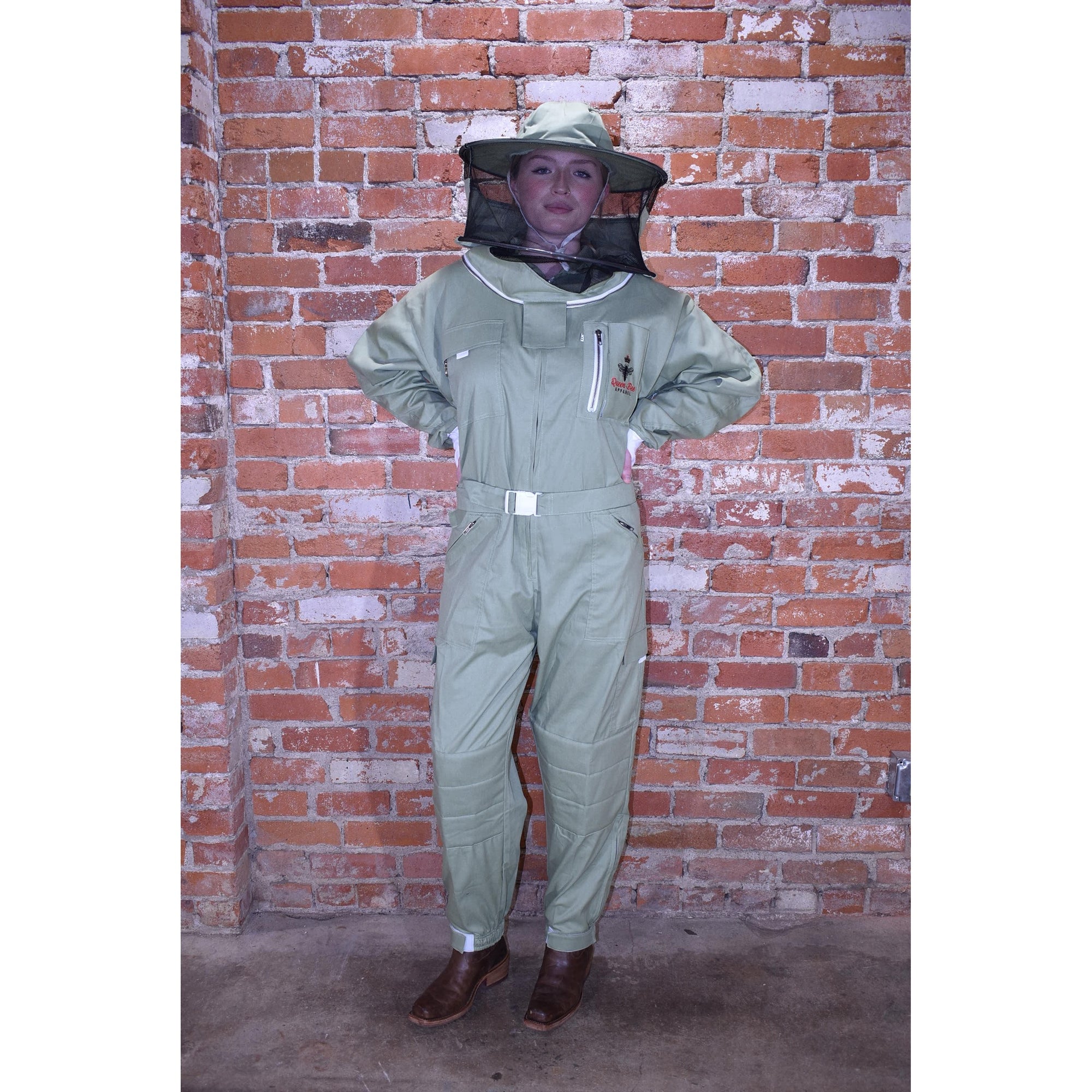 Womens Poly Cotton Suit: Queen Bee Apparel™ Clover Collection