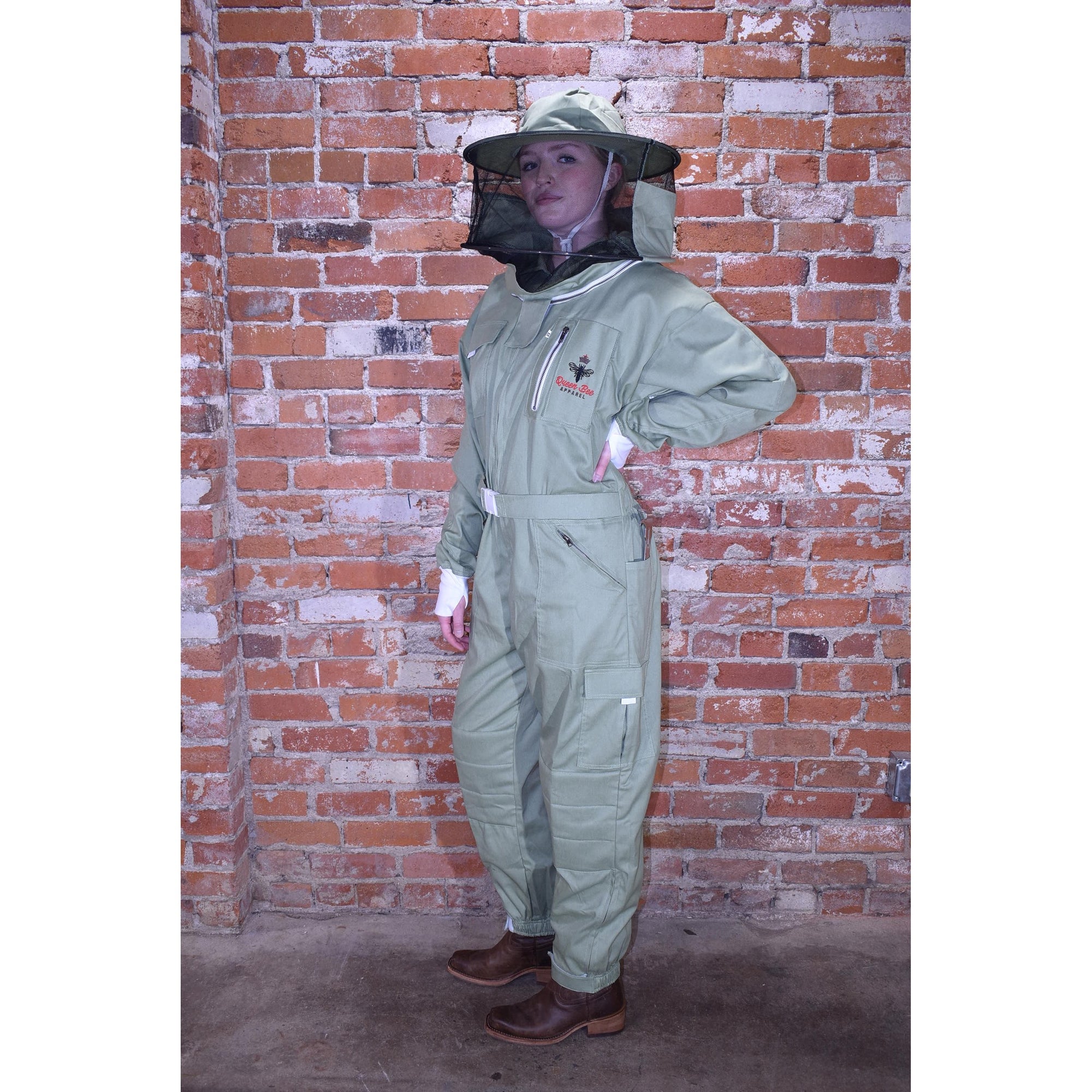 Womens Poly Cotton Suit: Queen Bee Apparel™ Clover Collection