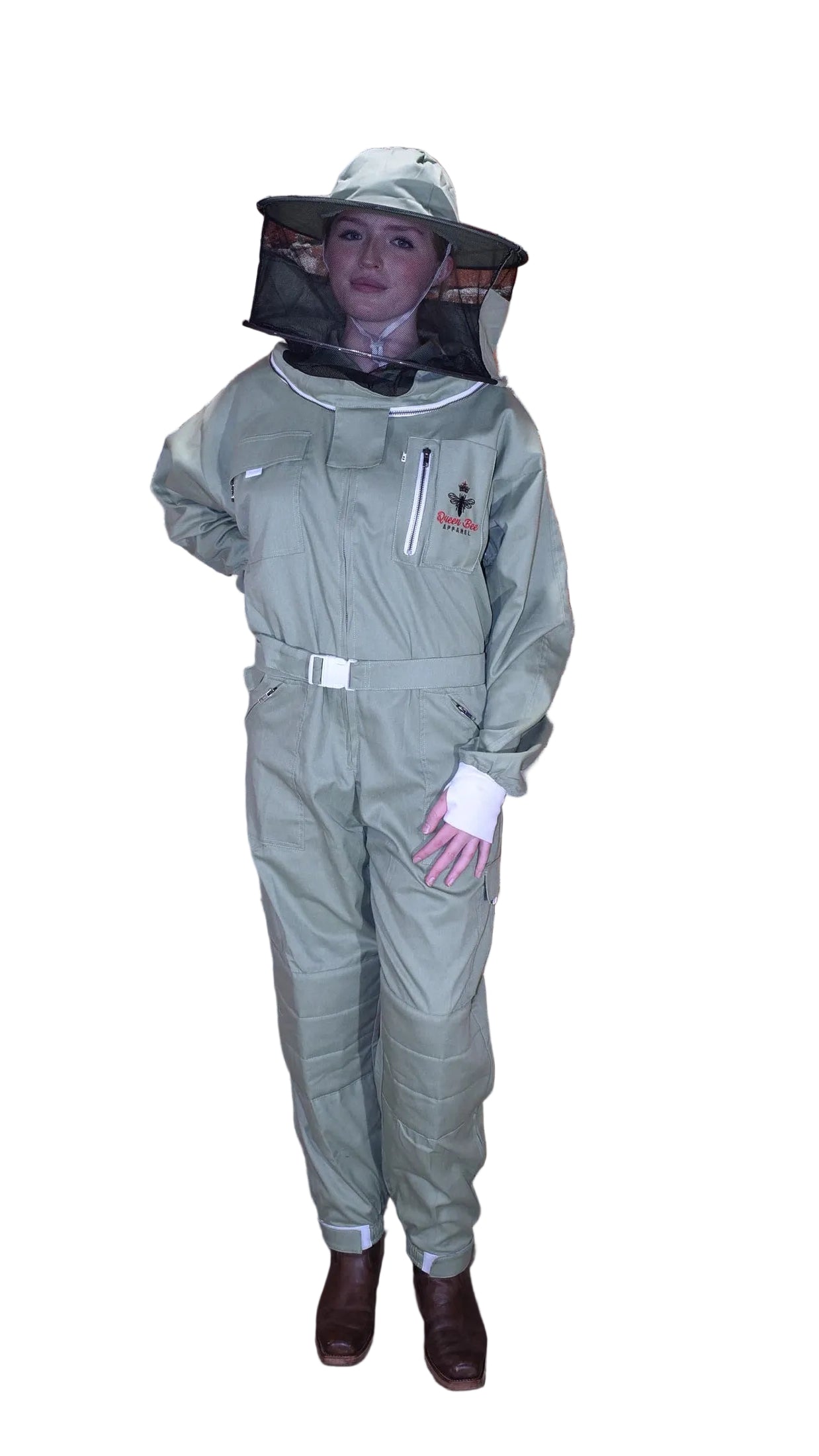 Womens Poly Cotton Suit: Queen Bee Apparel™ Clover Collection
