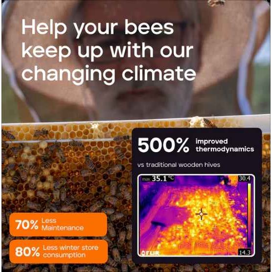 Primal Bee Hive Starter Kit  (ships directly from the warehouse)