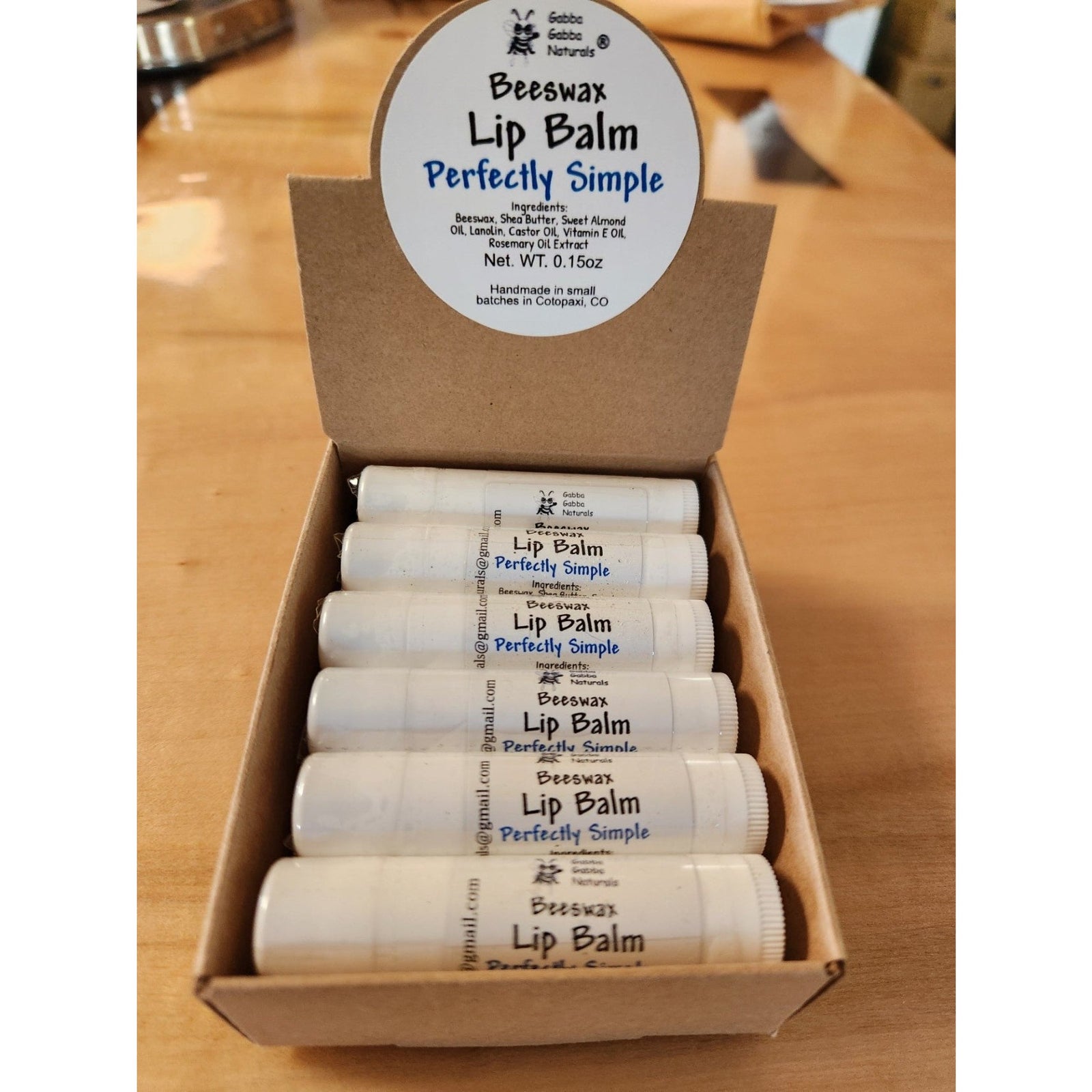 Gabba Gabba Naturals Lip Balm (ASSORTED)