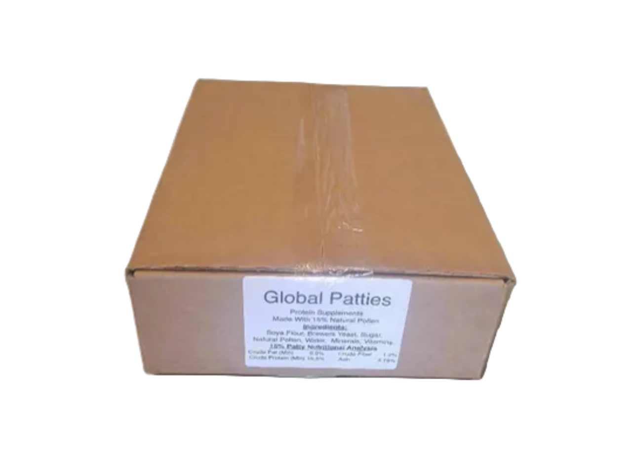 Global Pollen Patty 4% (Fall &amp; Winter Feed)