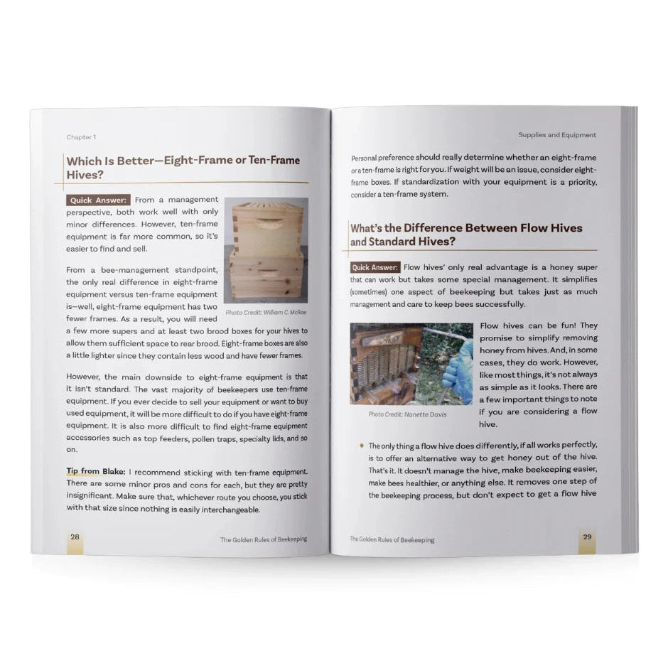 Book: The Golden Rules of Beekeeping