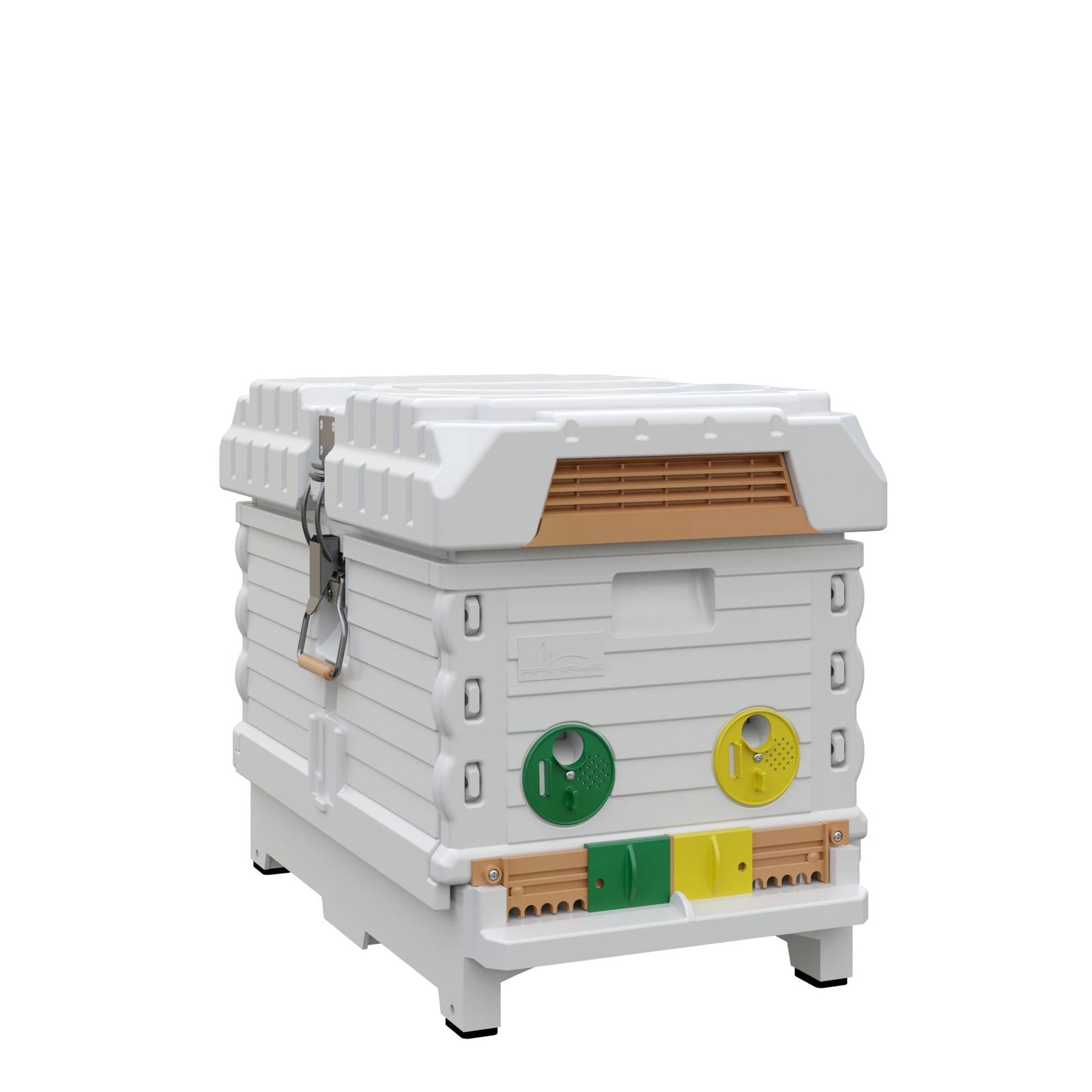Apimaye 7 Frame NUC White Bee Hive Set (qualifies for free shipping)