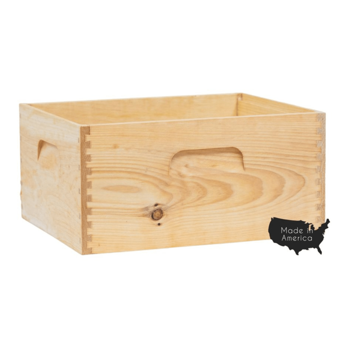 Premier-Pura® 9-5/8" DEEP Wax-Dipped Hive Body
