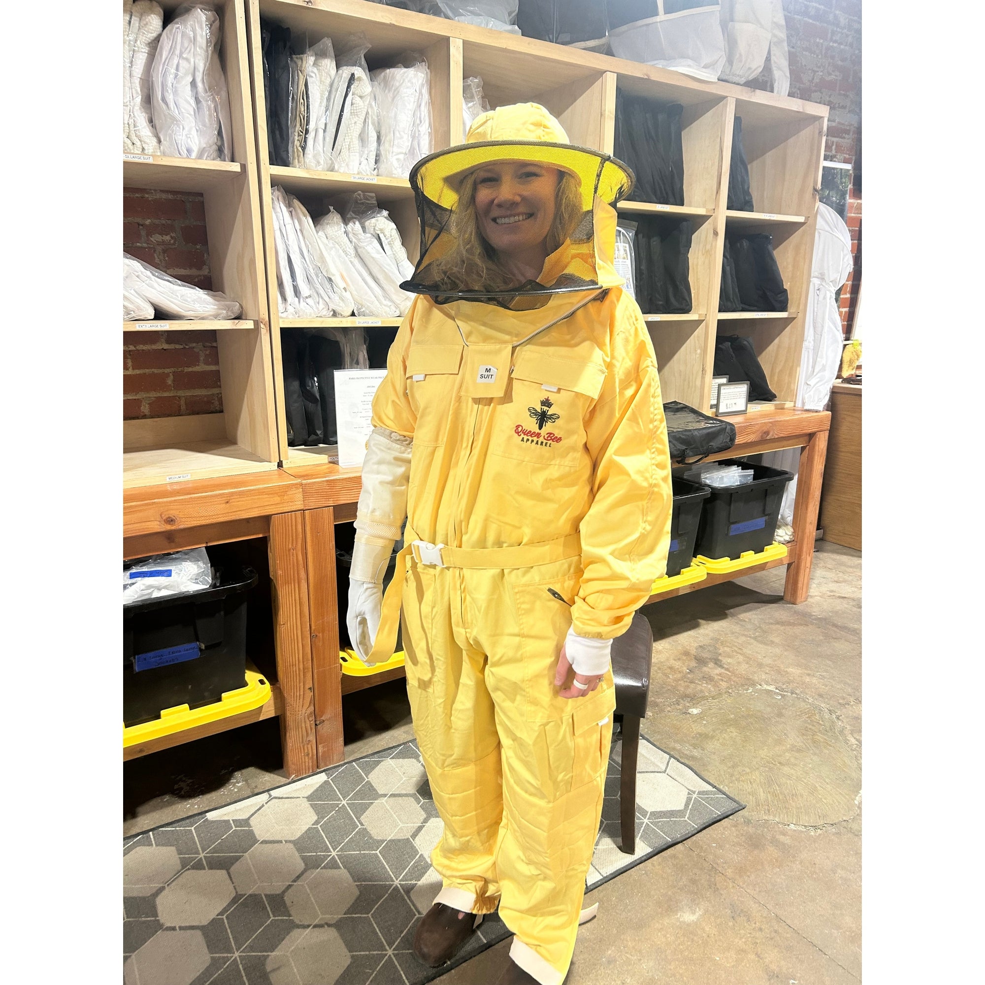 Womens Poly Cotton Suit-QUEEN BEE APPAREL™