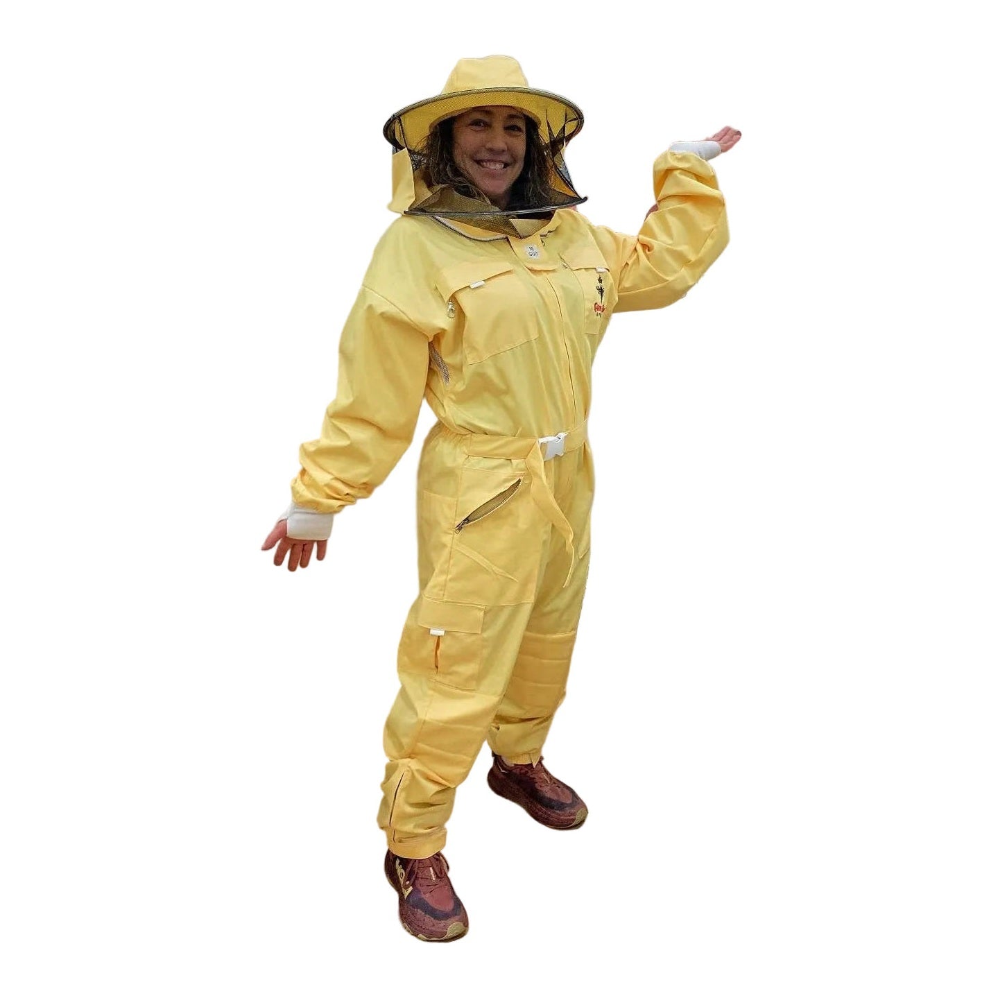 Womens Poly Cotton Suit: Queen Bee Apparel™ Daffodil Collection