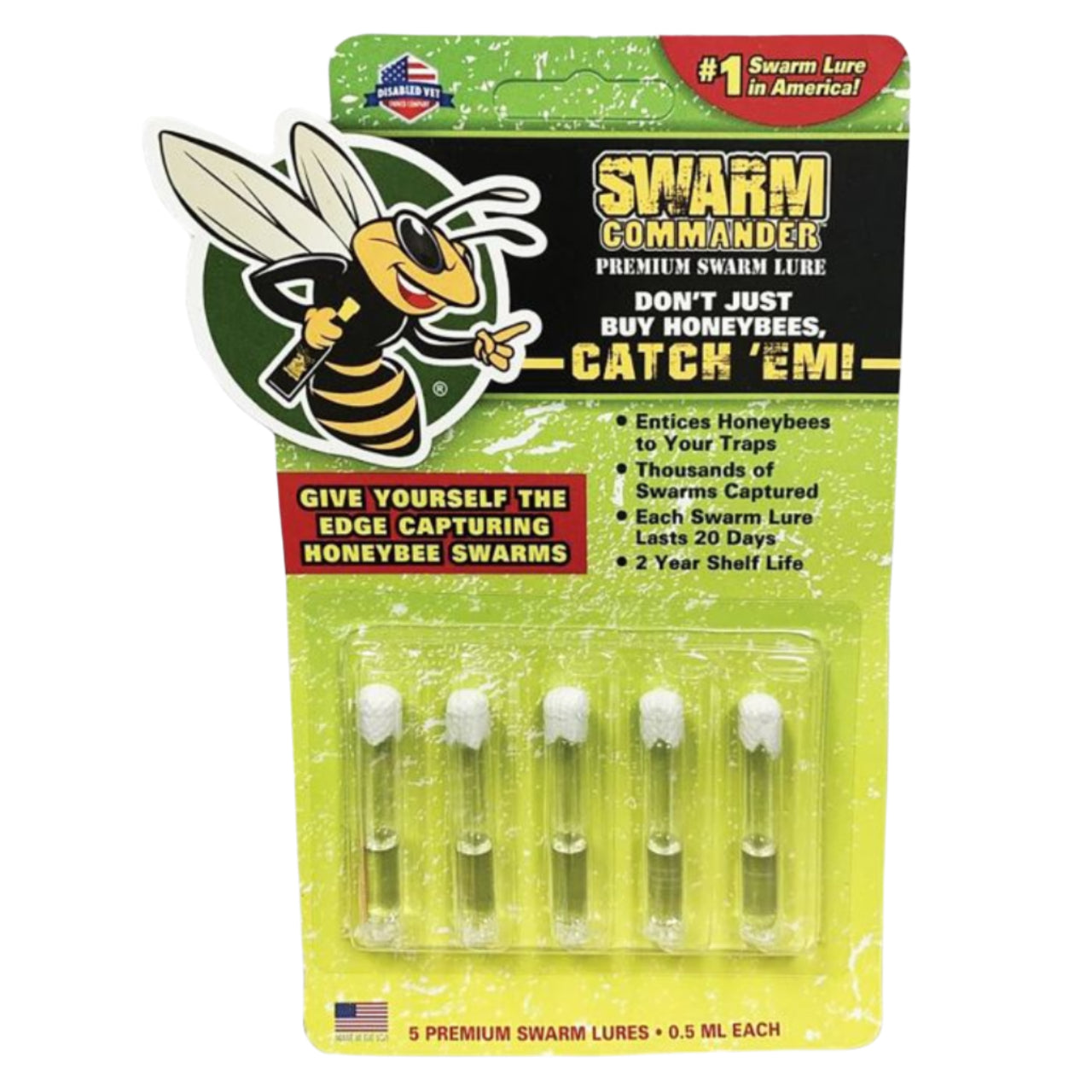 Swarm Commander Lure Crush Vials 5 Pack