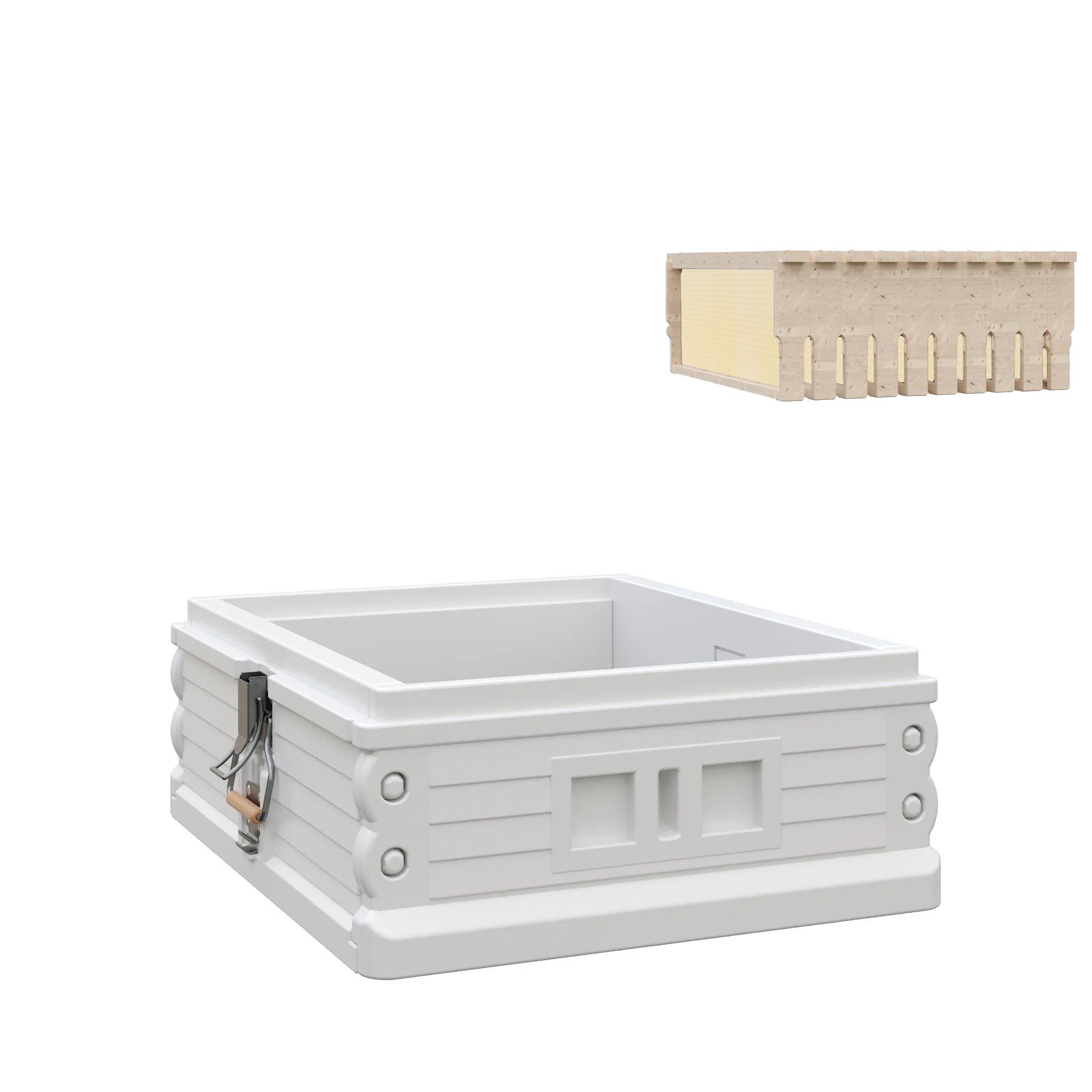 Apimaye Ergo White Medium Super (qualifies for free shipping)