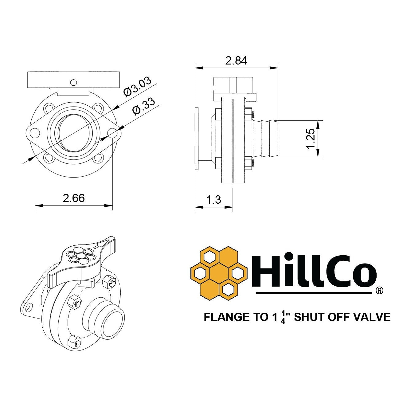 Shut-Off Valve Adapter - For Speed-Fill Machines (Qualifies for free shipping on orders over $100)