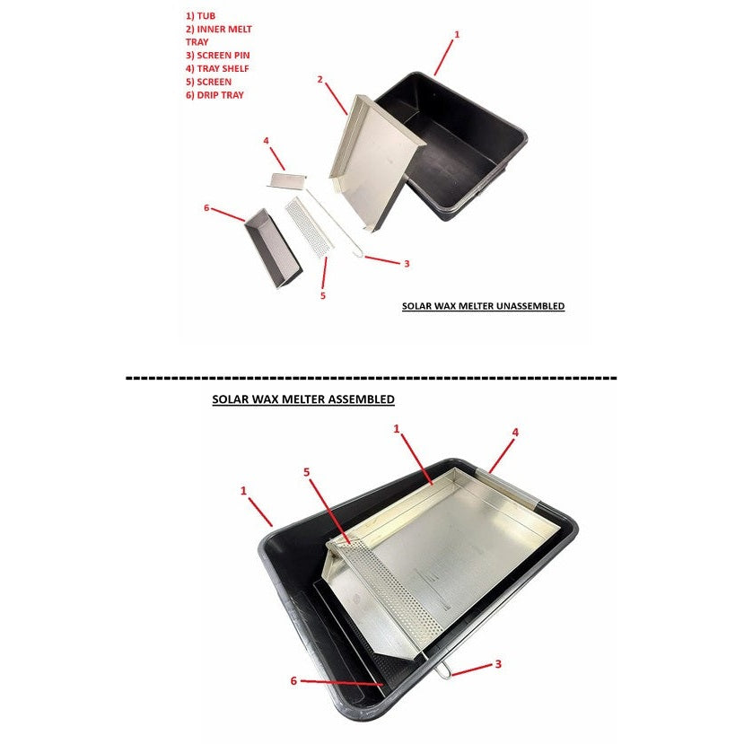 Solar Wax Melter (qualifies for free shipping)
