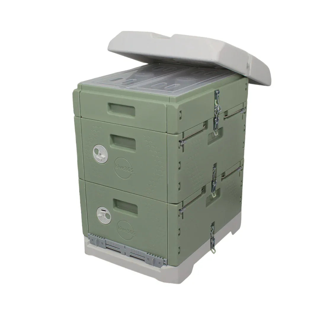 Hive365™ Premium Insulated Beehive - Double Deep Kit (Ships From Warehouse)
