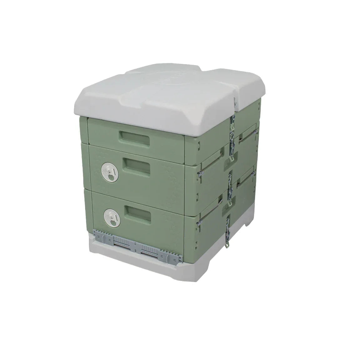Hive365™ Premium Insulated Beehive - Double Medium Hive Kit (Ships From Warehouse)
