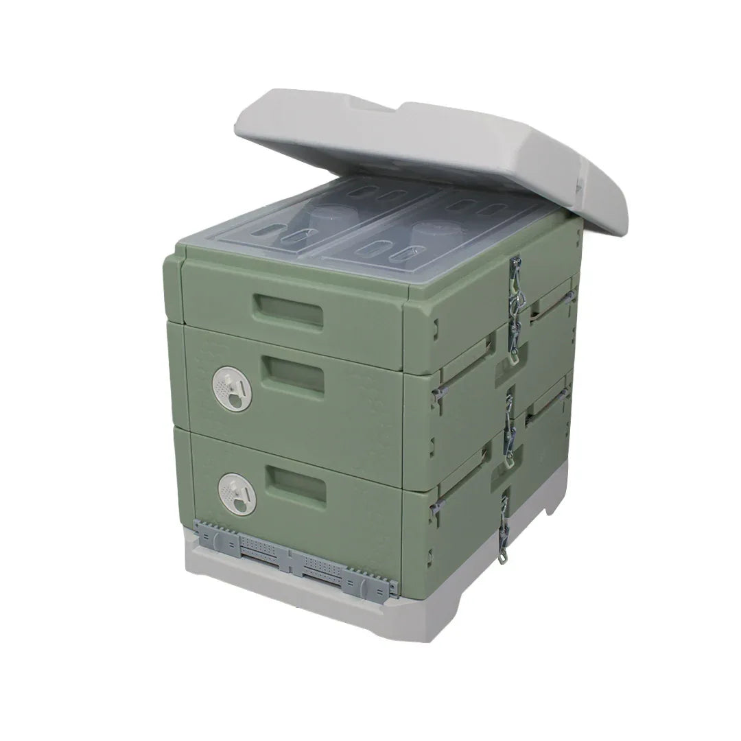 Hive365™ Premium Insulated Beehive - Double Medium Hive Kit (Ships From Warehouse)