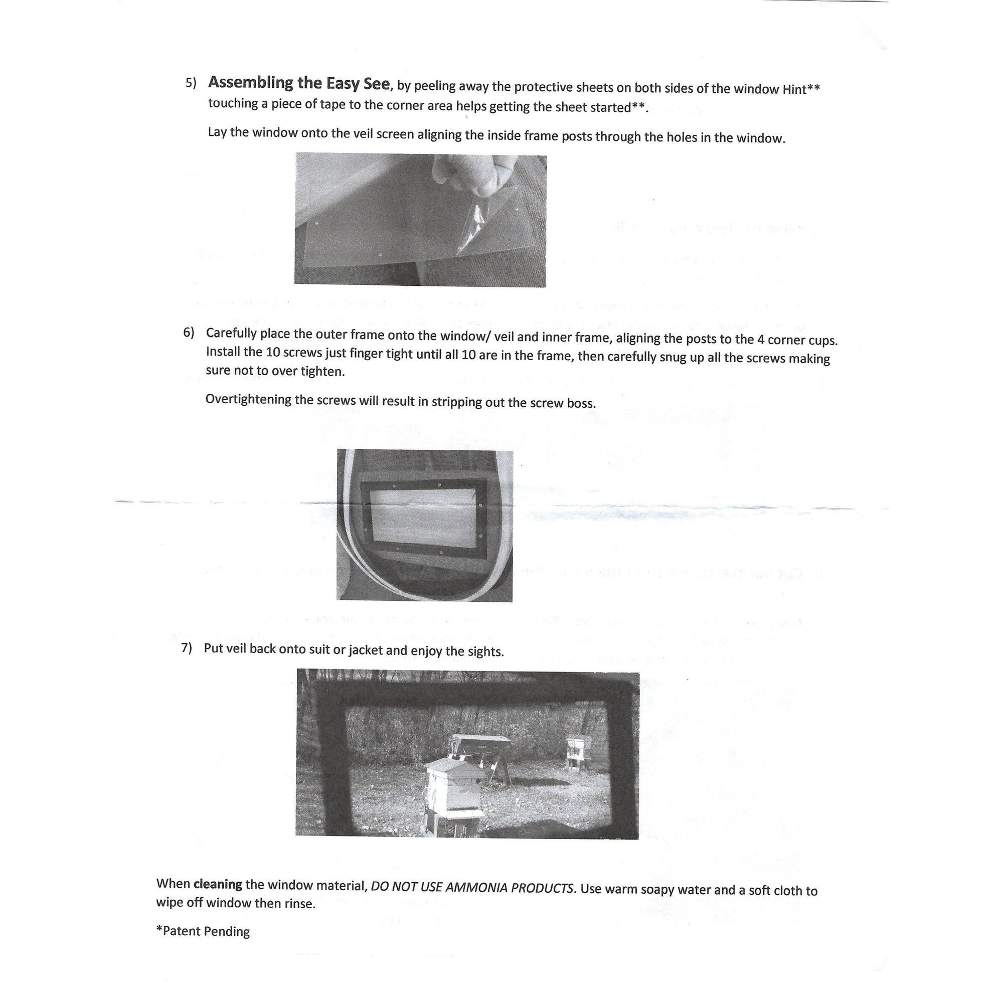 The Easy See Veil Window
