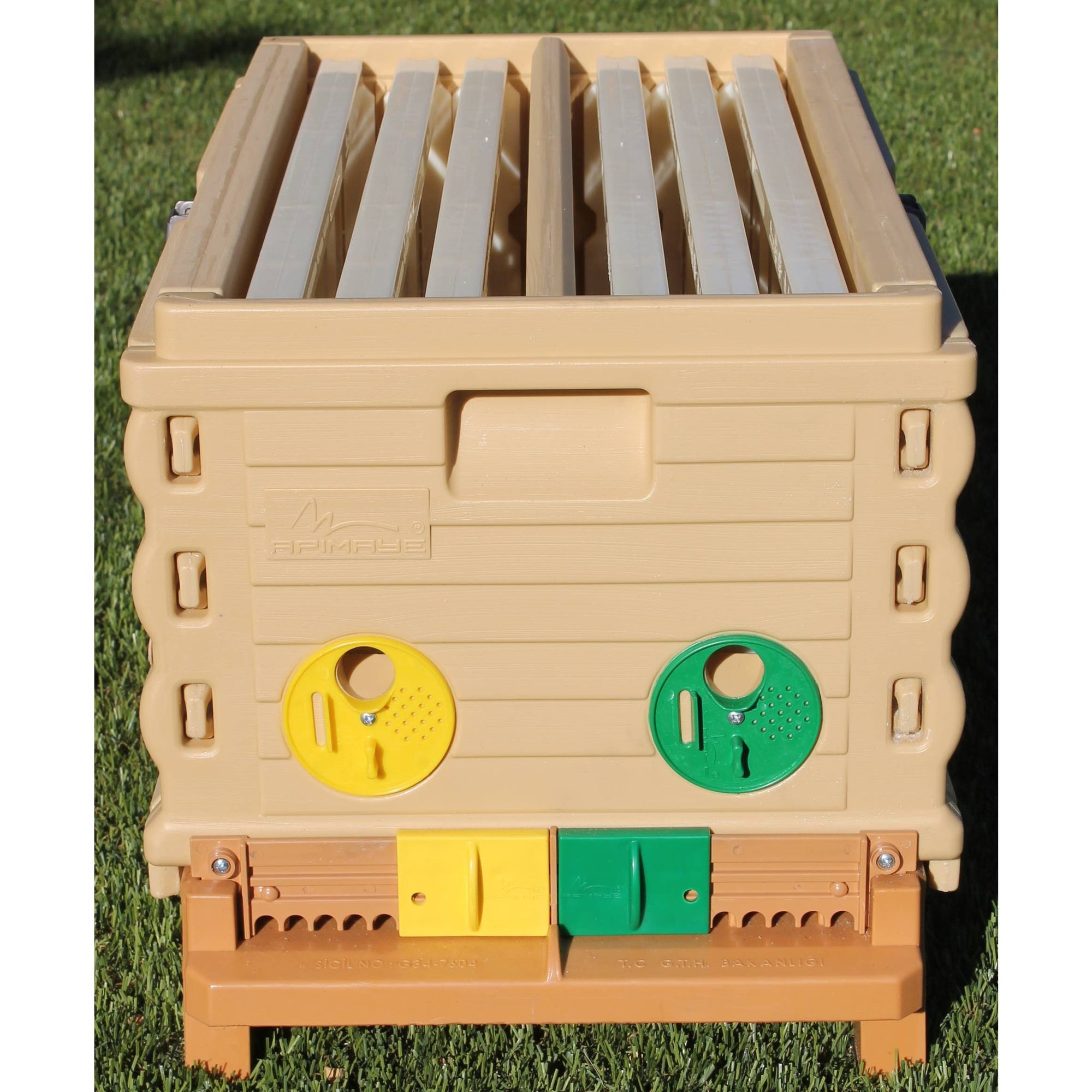 Apimaye 7 Frame NUC White Bee Hive Set (qualifies for free shipping)