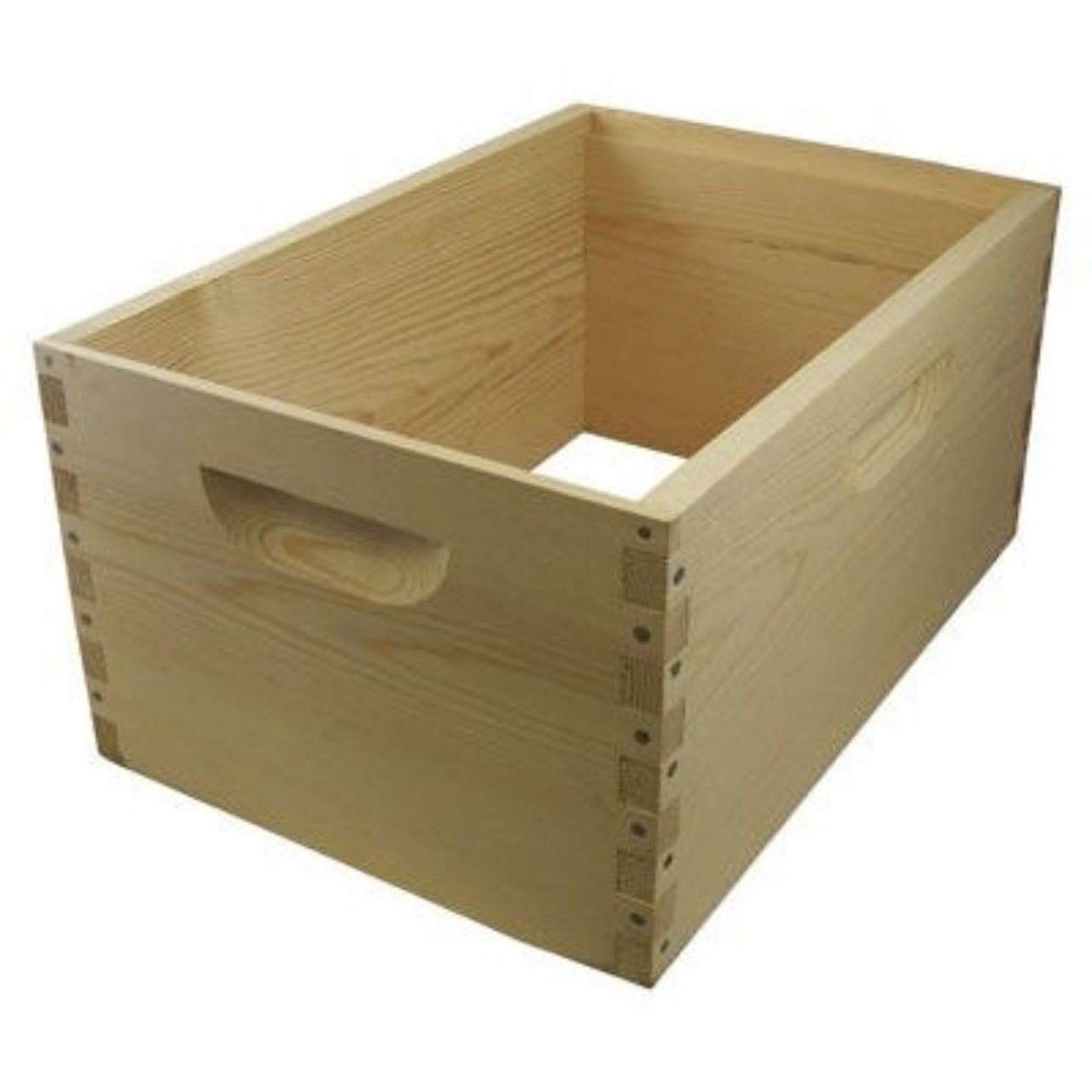 8 Frame Deep Box No Frames - Rocky Mountain Bee Supply