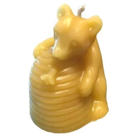 Baby Bear n Skep Candle