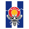 Colorado Bee Decal