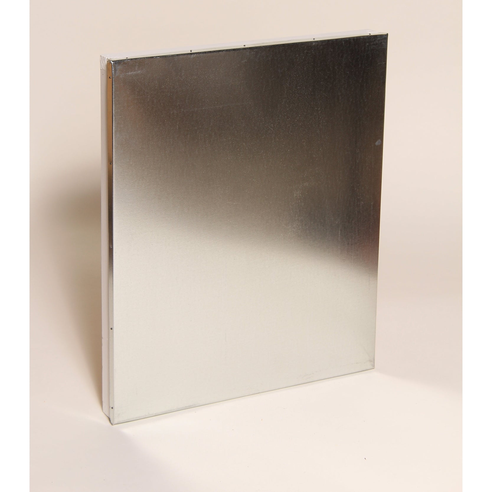 Assembled/Painted Tele Cover only with 1 primer coat and 1 white exterior latex coat.