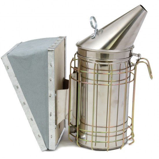 Smoker 4 x 7 Gray Leather