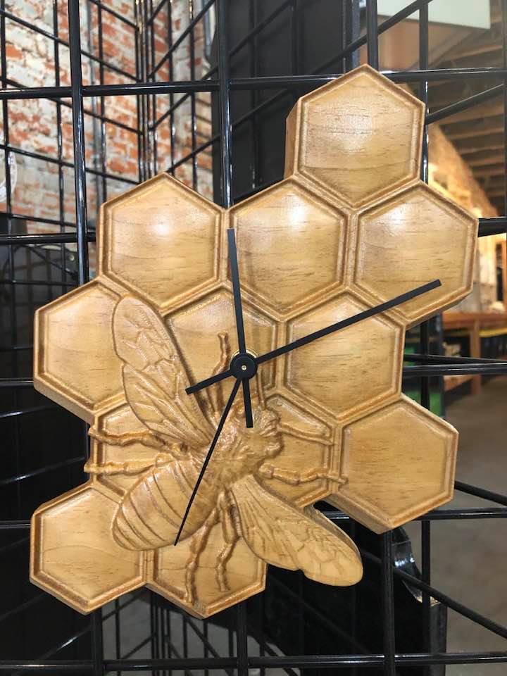 Honeycomb Clock