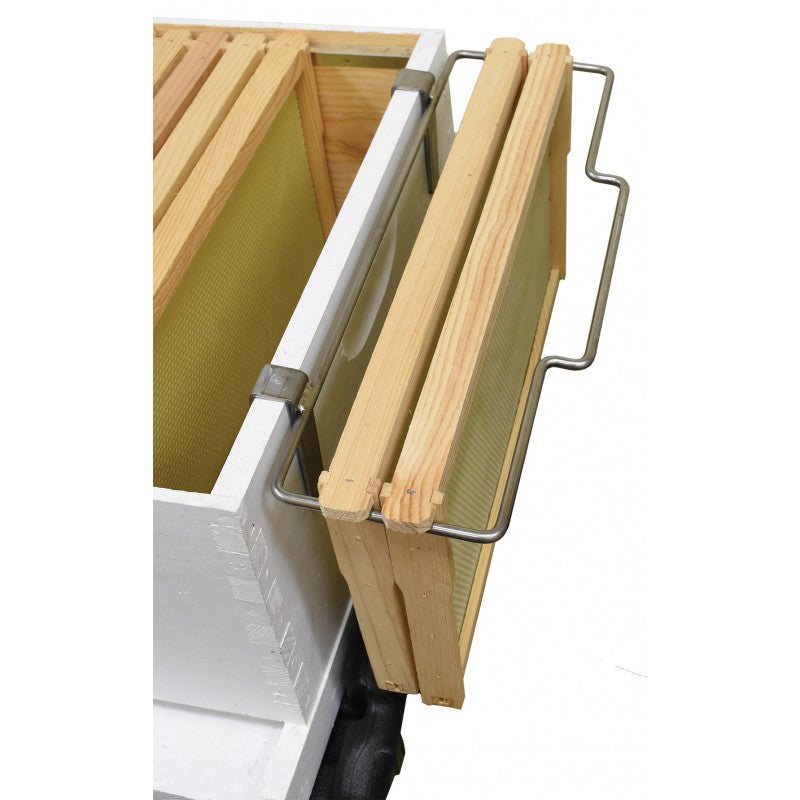 The Little Mule frame holder  all stainless design will accommodate 3 frames. 